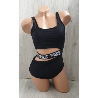 Молодіжний суцільний купальник Pink №14-196, 38-46 розмір