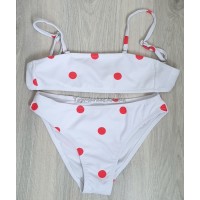 Дитячий купальник в горох, 30-36 розмір