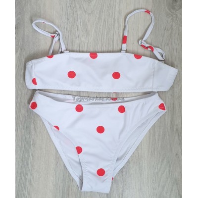 Дитячий купальник в горох, 30-36 розмір