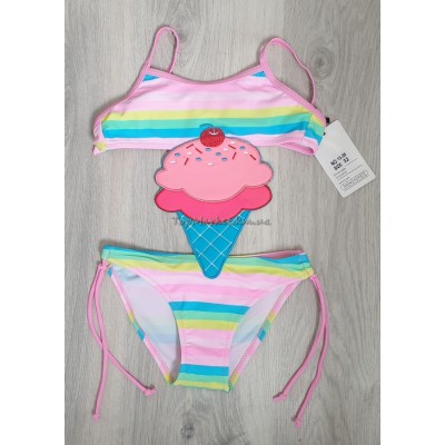 Суцільний дитячий купальник, 28-36 розмір