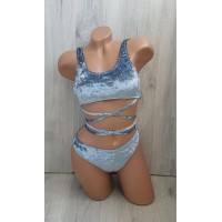 Молодіжний купальник топом №14-253, 36-44 розм