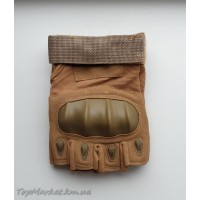 Тактичні рукавиці без пальців №17-29