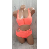 Молодіжний купальник в рубчик №14-235, 38-46 розм