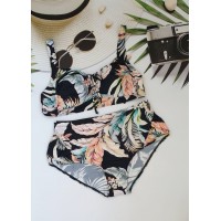 Жіночий купальник "бабушка" №0619, 54-62 розм.