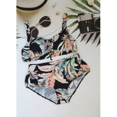 Жіночий купальник "бабушка" №0619, 54-62 розм.