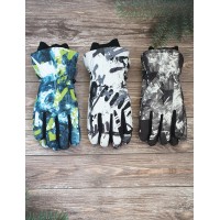 Підліткові/дорослі балонові рукавиці на флісі №1-75, з 15-ти років