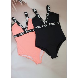 Молодіжний суцільний купальник Pink №14-127, 36-42 розмір