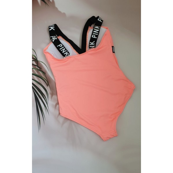 Молодіжний суцільний купальник Pink №14-127, 36-42 розмір