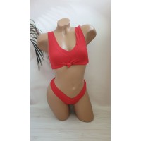 Молодіжний купальник топ в рубчик №14-184, 36-44 розмір