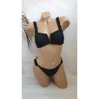 Молодіжний купальник в рубчик №14-204, 38-46 розмір