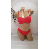 Купальник анжеліка в рубчик №14-256, 38-46 розм