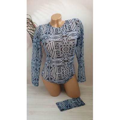 Суцільний купальник з SPF-35 захистом №14-316, 38-46 розм.