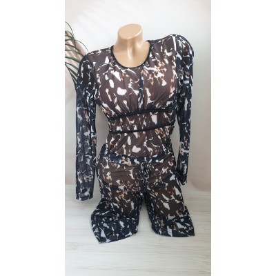 Набір - суцільний купальник + шорти з SPF-35 захистом, 52-60 розм.