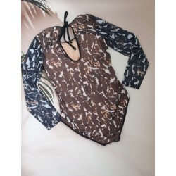 Набір - суцільний купальник + шорти з SPF-35 захистом, 52-60 розм.