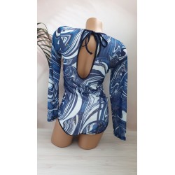 Жіночий суцільний купальник з SPF-35 захистом №14-328, 52-60 розм.