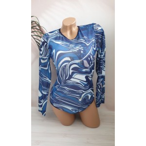 Жіночий суцільний купальник з SPF-35 захистом №14-328, 52-60 розм.