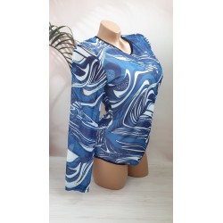 Жіночий суцільний купальник з SPF-35 захистом №14-328, 52-60 розм.