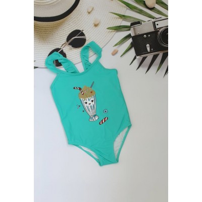 Дитячий суцільний купальник, 4-12 років