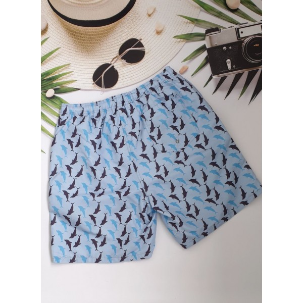 Чоловічі пляжні шорти №15-27, M-3XL