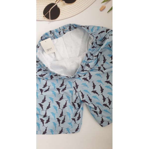 Чоловічі пляжні шорти №15-27, M-3XL