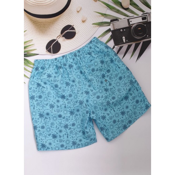 Чоловічі пляжні шорти №15-28, M-3XL