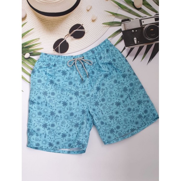 Чоловічі пляжні шорти №15-28, M-3XL