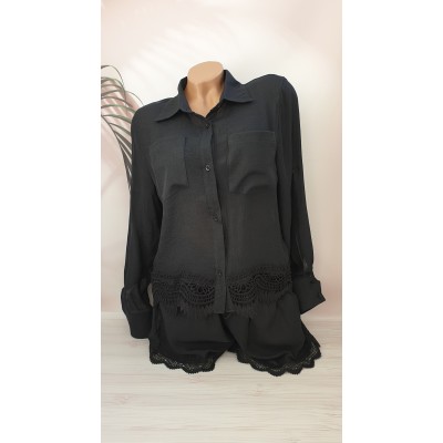 Пляжний костюм - сорочка+шорти №220, 44-50 розм.