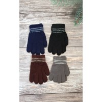 Одинарні рукавиці для хлопчиків №3-25, 2-4 роки