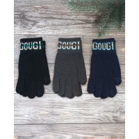 Одинарні рукавиці для хлопчиків №3-33, 10-16 років