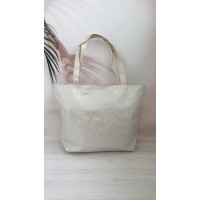 Пляжна сумка №45-1 - срібна