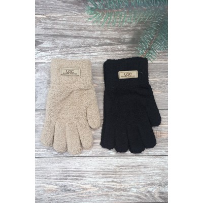 Жіночі рукавиці тедді №7-51А