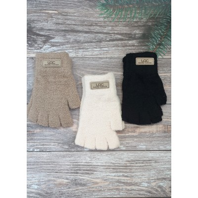 Жіночі рукавиці без пальців №7-52А