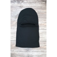 Трикотажна балаклава - чорна