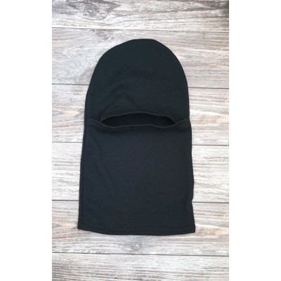 Трикотажна балаклава - чорна