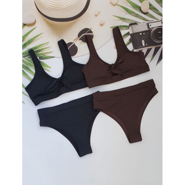 Молодіжний купальник топом №13-278, 38-46 розм.