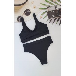 Молодіжний купальник топом №13-278, 38-46 розм.