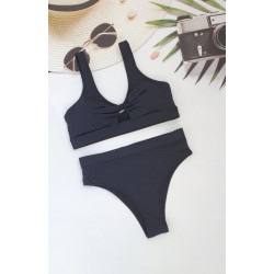 Молодіжний купальник топом №13-278, 38-46 розм.