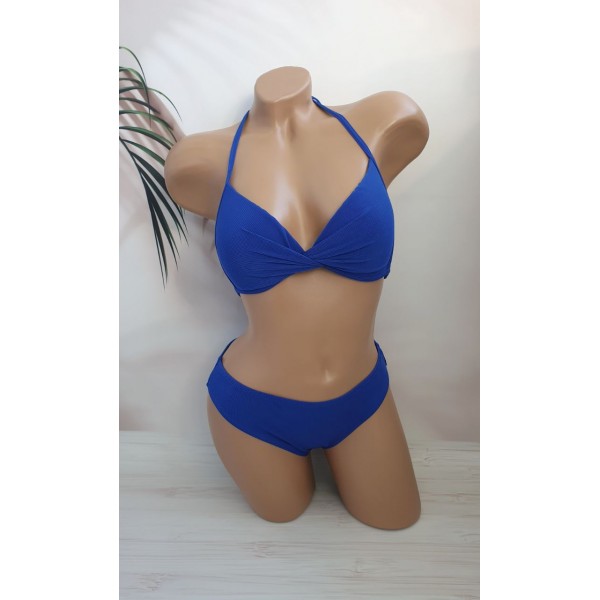 Молодіжний купальник в рубчик №13-279, 38-46 розм.