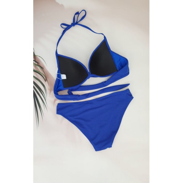 Молодіжний купальник в рубчик №13-279, 38-46 розм.