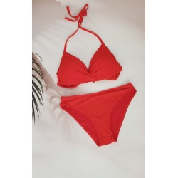 Молодіжний купальник в рубчик №13-279, 38-46 розм.