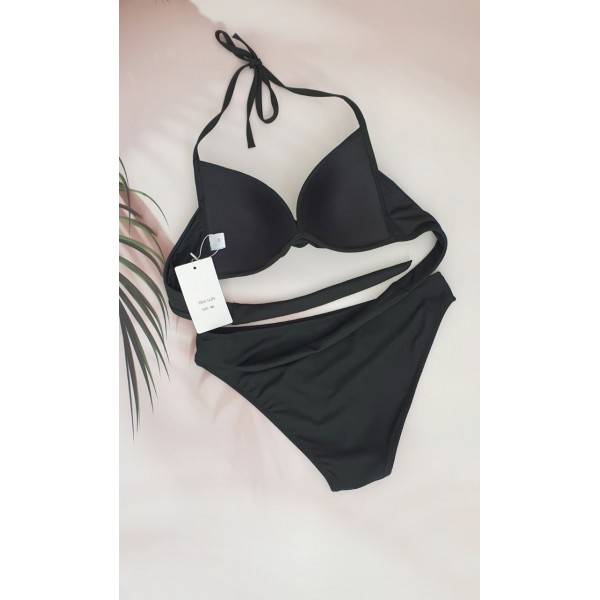 Молодіжний купальник в рубчик №13-279, 38-46 розм.