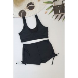 Підлітковий купальник топ з шортами №13-282, 34-42 розм.