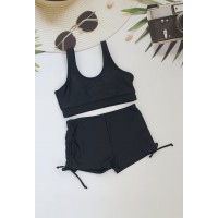 Підлітковий купальник топ з шортами №13-282, 34-42 розм.