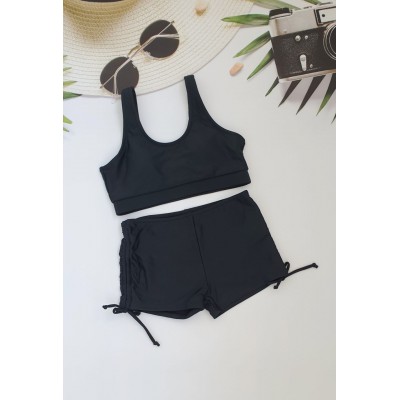 Підлітковий купальник топ з шортами №13-282, 34-42 розм.