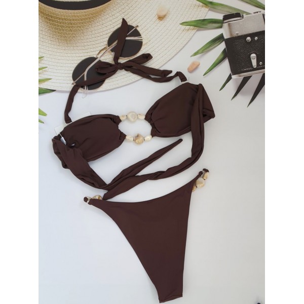 Молодіжний купальник бандо №13-284, 38-46 розм. 