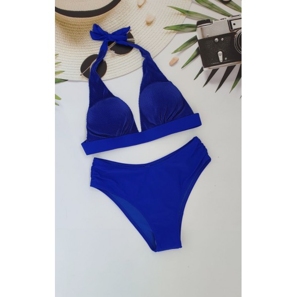 Жіночий купальник за шию №13-285, 42-50 розм.