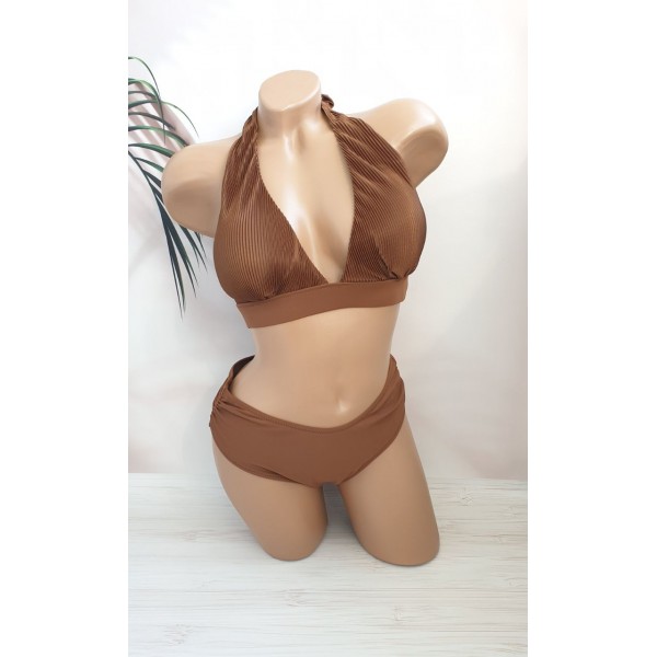 Жіночий купальник за шию №13-285, 42-50 розм.