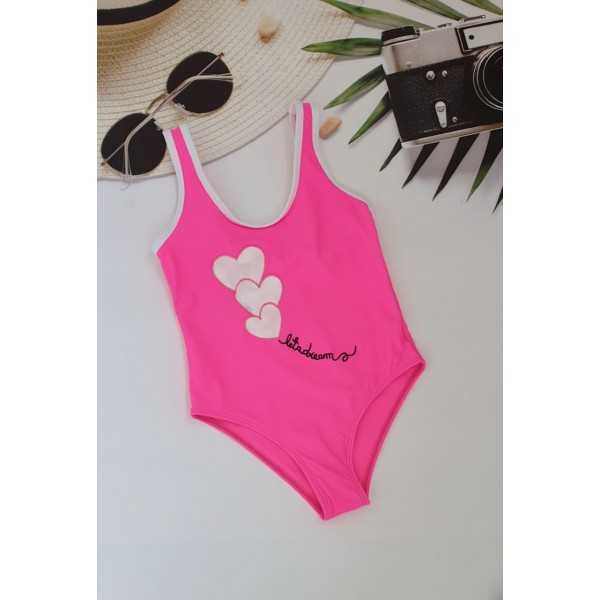 Дитячий суцільний купальник №13-287, 28-36 розм.