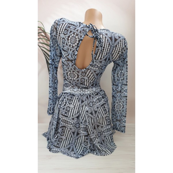 Набір - суцільний купальник + шорти з SPF-35 захистом №14-216, 38-46 розм.