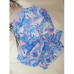 Набір - суцільний купальник + шорти з SPF-35 захистом №14-318, 38-46 розм.